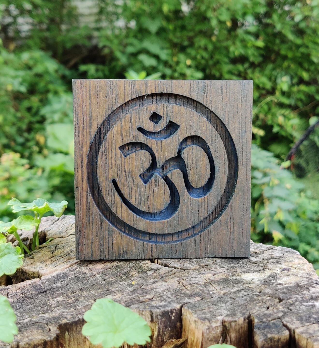 Ohm Plaque - Weathered Blue
